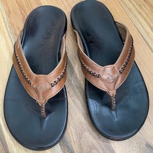 Olukai Leather Sandals Men’s Sz 11